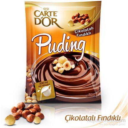 Fındıklı Çikolatalı Puding Fındıklı Çikolatalı Puding