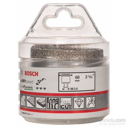 Bosch - Best Serisi Seramik İçin Dry Speed Kuru Elmas Deliciler - 68 X 35 Mm