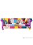 Gökkuşağı Patchwork Chester Kanepe 1