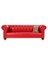 Red Leather Chesterfield 1