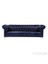 Dark Blue Leather Chesterield 14