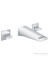 Allure Brilliant Duvardan Ankastre Çift Kumandalı Lavabo Bataryası - 20346000 1