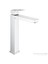 Eurocube Tek Kumandalı Lavabo Bataryası XL- Boyut - 23406000 1