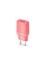 Compact Seyahat Şarj Cihazı Lightning Kablolu 1000Ma Pembe 2