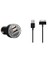 Smg-482 Samsung Tabletler 2İn1 2000Ma 2*Usb Araba Şarj + Kablosu 1
