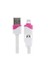 Micro Usb Kablo Ve Lightning Adaptör 1Mt. Pembe 1