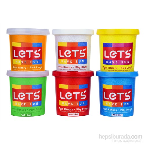 Lets Oyun Hamuru 6 Lı 840 Gr L8350