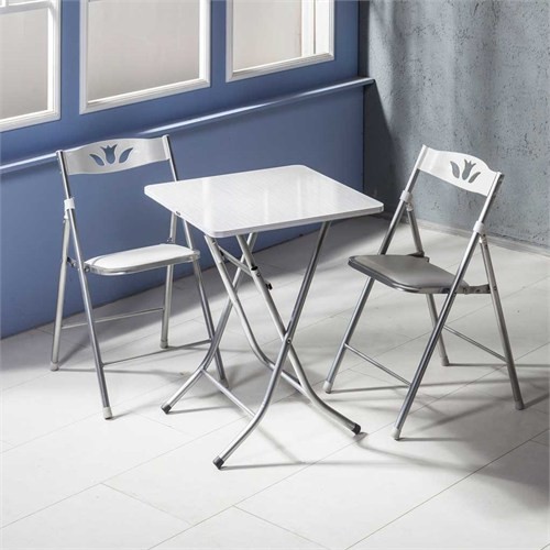 Vural Katlanır Kırma Katlanabilir Masa Sandalye Takımı