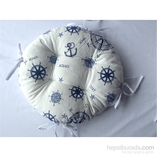 Deran Home Sandalye Minderi Yuvarlak Denizci 1 AdetElyaf Fiyatı