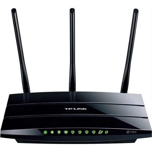 TP-Link TL-WDR4300 750 Mbps N Kablosuz 4 Portlu 3 Adet Değiştirilebilir Antenli 2 USB Portlu WPS VPN Pass-Through Guest Network Dual Band Gigabit Router