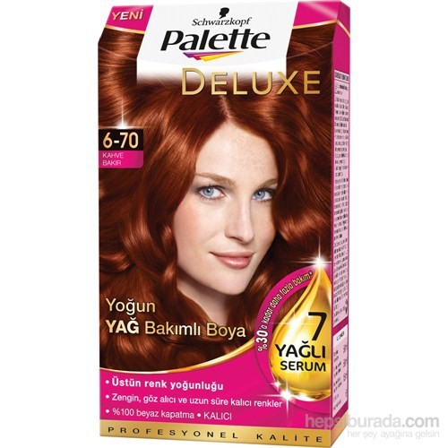Palette Deluxe 6.70 Kahve Bakır Saç Boyası Fiyatı