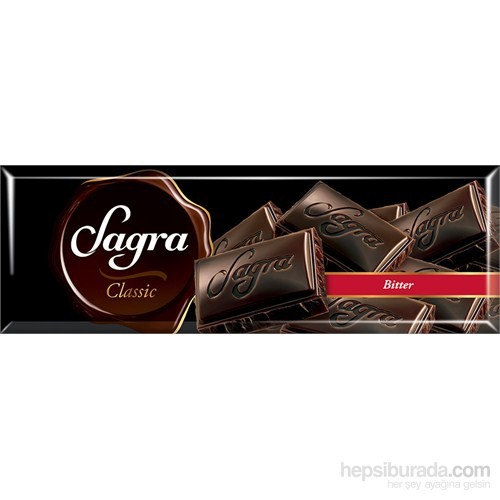 Sagra Classic Bitter Çikolata 45 gr Fiyatı Taksit Seçenekleri
