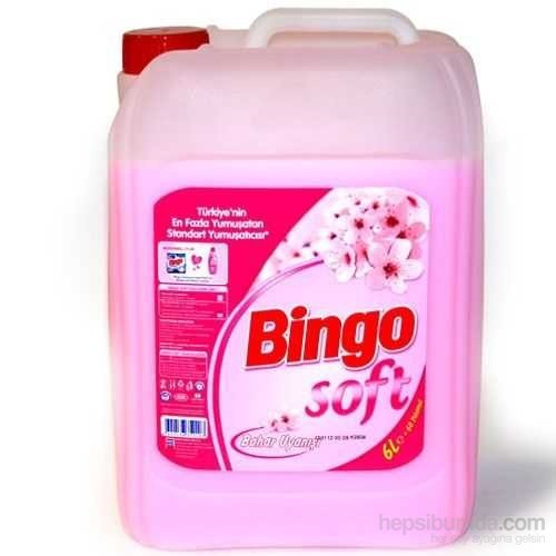 Bingo Soft 6 Kg Yumuşatıcı Gülpembe 4�Lü Fiyatı