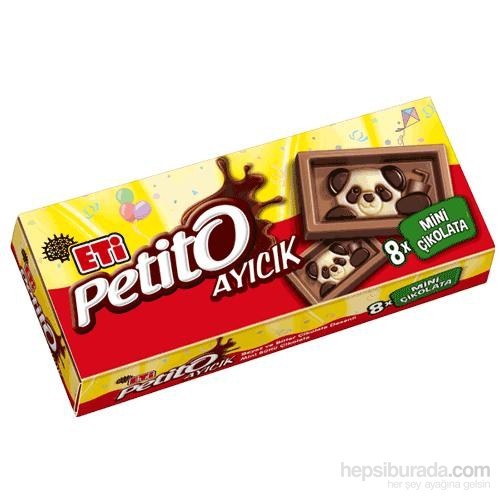 Eti Petito Ayıcık Mini Çikolata 32 Gr Fiyatı Taksit Seçenekleri