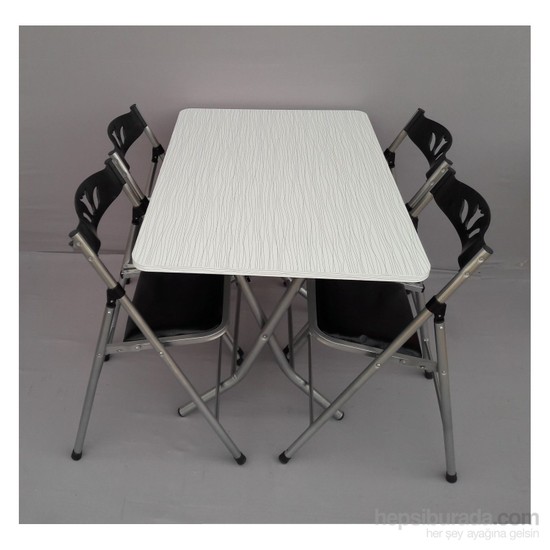 Vural Katlanabilir Mutfak Balkon Masa Sandalye Takımı Masa Vural Katlanabilir Mutfak Balkon Masa Sandalye Takımı Masa