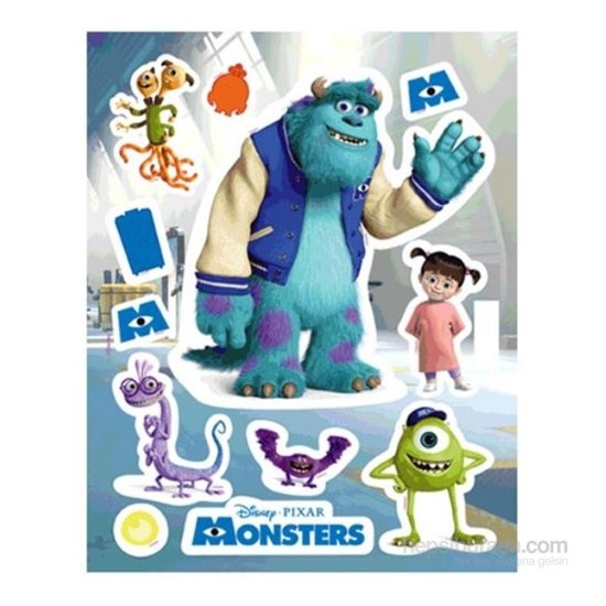 Artikel Fosforlu Duvar Sticker Monsters FS194 Fiyatı