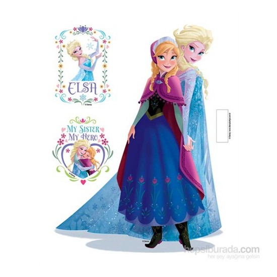 Artikel Fosforlu Duvar Sticker Frozen FS198 Fiyatı