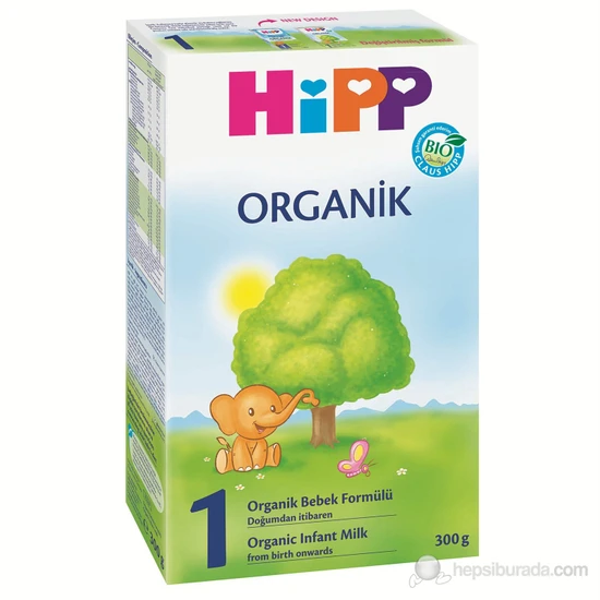 Hipp Biberon Maması 1 Organik Devam Sütü 300 gr