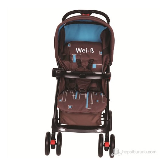 WeiB Versatil Seyahat Sistem Bebek Arabası / KahveMavi