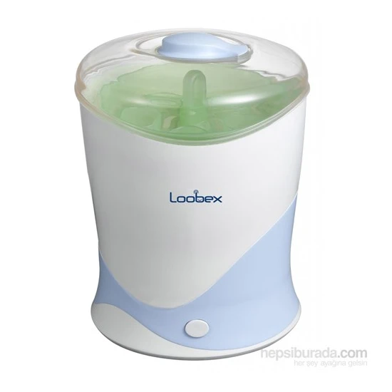 Loobex Buharlı Sterilizatör (6 Biberon-Hızlı Steril-Geniş Hacim)