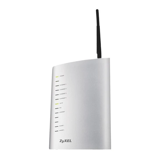 Zyxel P-2602HWL ADSL2+ Voip 4P. 125Mb+2FXS Kablosuz