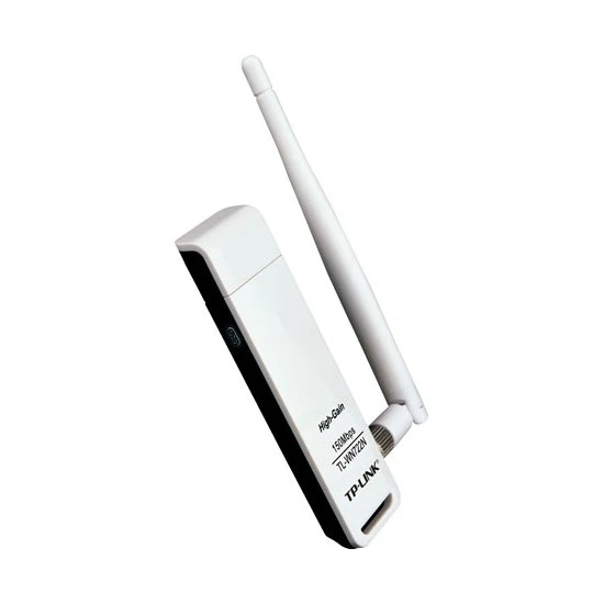 TP-LINK TL-WN722N, 150 Mbps N Kablosuz Yüksek Kazanımlı USB Adaptör