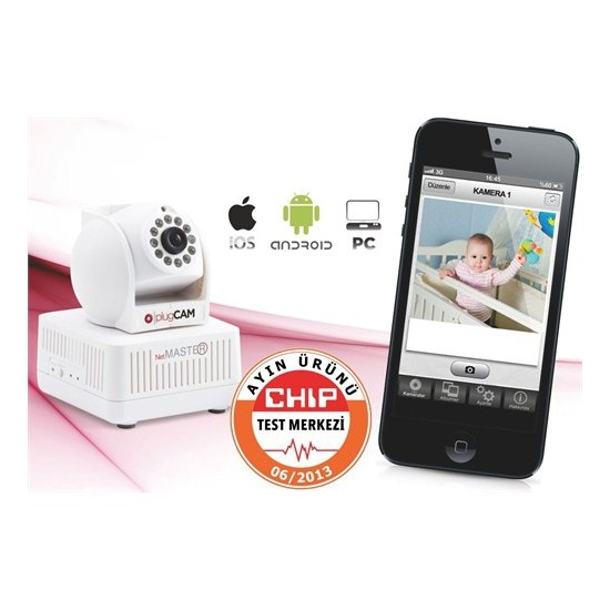 Netmaster PCQ500 plugCAM IP Kamera (HomePlug AV200 ve AV500 Fiyatı