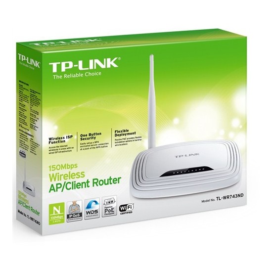 Настройка роутера tp link tp wr743nd