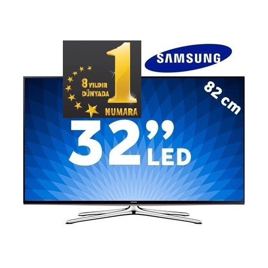 Samsung UE-32H6270 32" (Dört Çekirdekli) WIFI Uydu Alıcılı SMART 3D LED TV