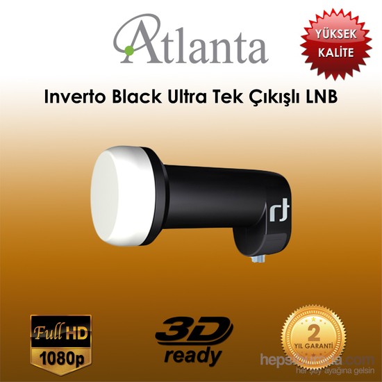 Atlanta Inverto Black Ultra Single Tekli Tek Çıkışlı LNB.