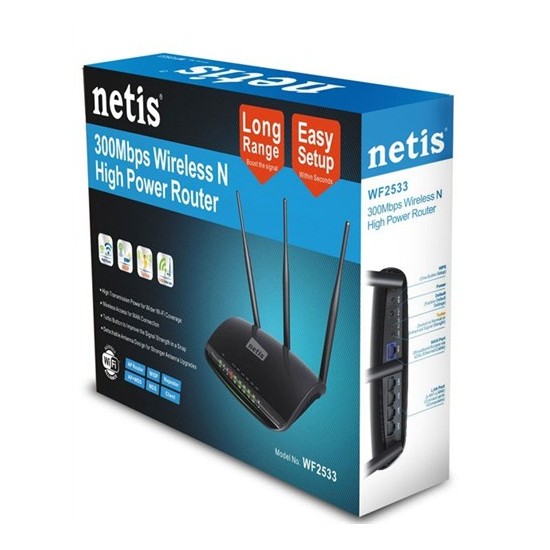 Netis WF2533 300Mbps Wireless N Modem Router Fiyatı