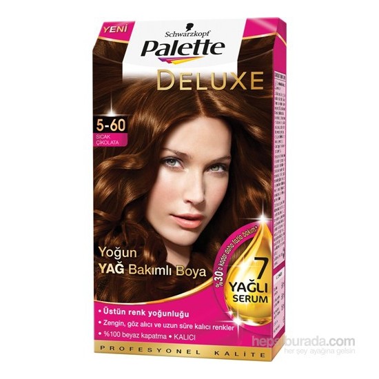Palette Deluxe 5.60 Sıcak Çikolata Saç Boyası