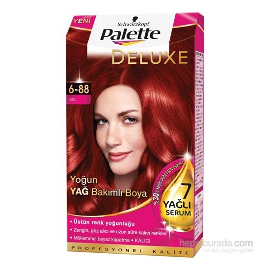 Palette Deluxe 6.88 Kızıl Saç Boyası