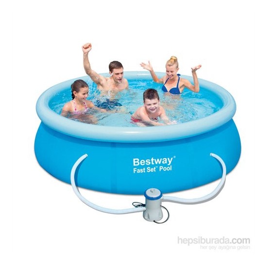 Bestway Yuvarlak Büyük Şişme Havuz (244 cm x 66 cm ) 57066 Fiyatı