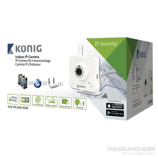 König Oda Tipi IP Kamera IPCAM100W Fiyatı Taksit Seçenekleri