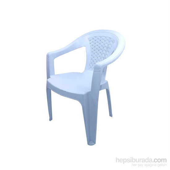 Homecare Plastik Kolçaklı Sandalye Kırık Beyaz 150319 Fiyatı