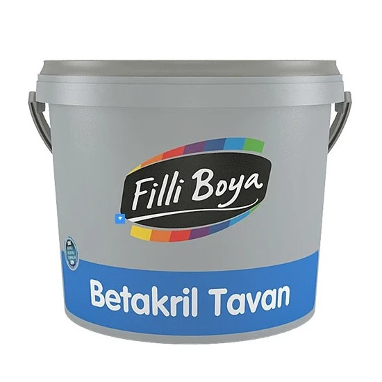 Filli Boya Su Bazlı Betakril Tavan Boyası 10Kg Beyaz