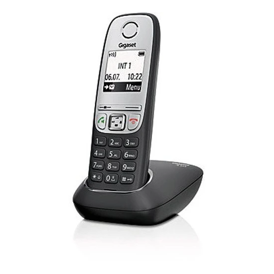 GIGASET A415 Kablosuz LCD Ekranlı Telefon Siyah Gümüş