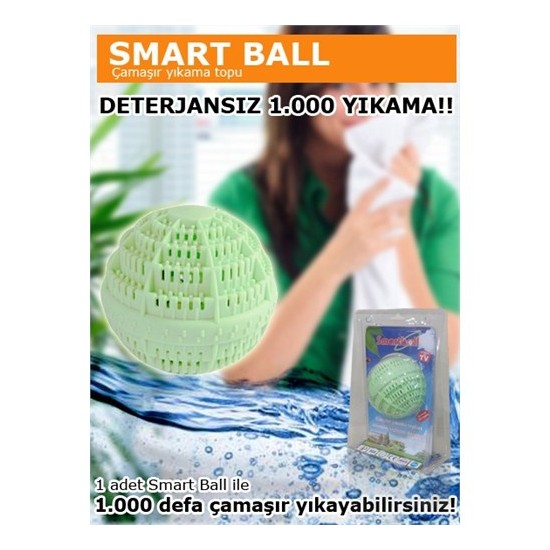 Smartball Çamaşır Yıkama Tasarruf Topu