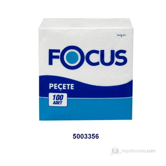 Focus Peçete (30 X 30 cm) - 100 'lü x 24'lü