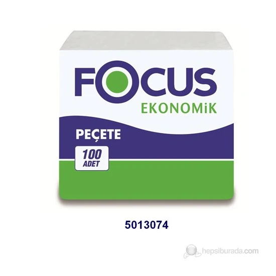Focus Ekonomik Peçete  (24,5 x 26,5 cm) - 100 'lü x 32 Paket