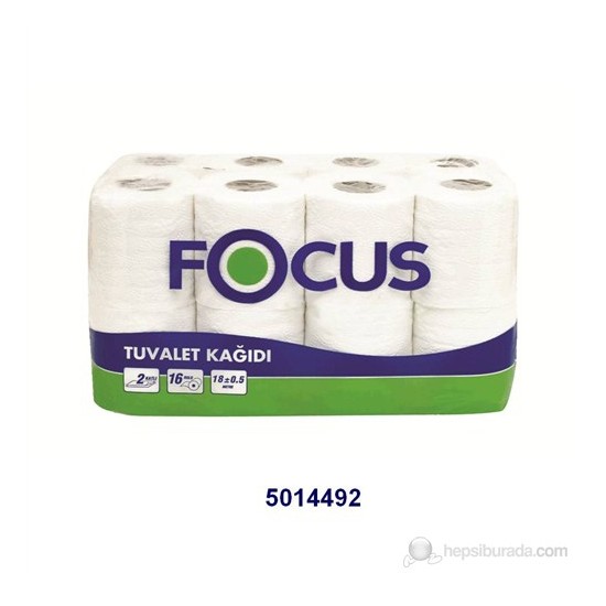 Focus Tuvalet Kagıdı - Çift Katlı - 16 'lı x 3 Paket