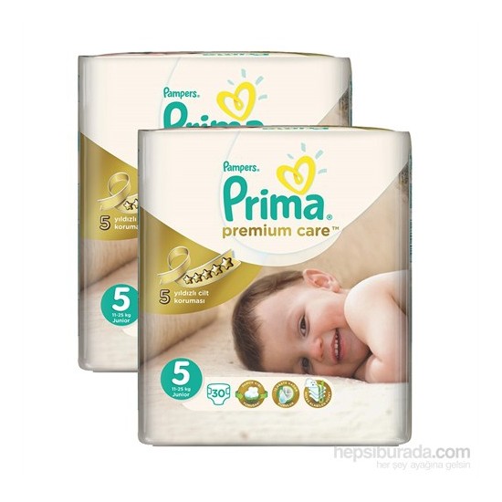 Prima Bebek Bezi Premium Care 5 Beden 60 Adet Fiyatı