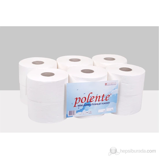 Polente Mini Jumbo Tuvalet Kağıdı 6 Lı*2
