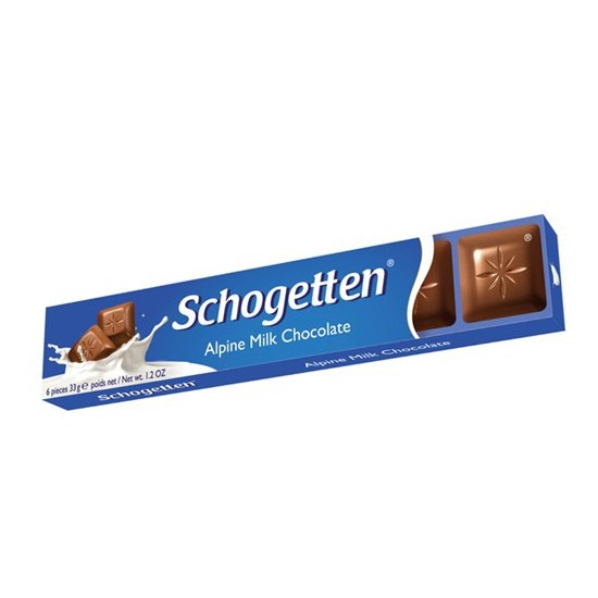 Schogetten Alpine Sütlü Çikolata 33 gr x 4 Adet Fiyatı