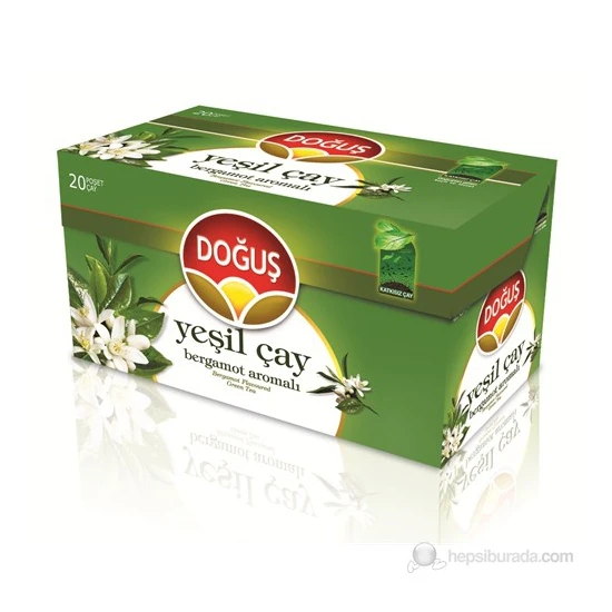Doğuş Yeşil Çay Bergamot Aromalı 400 Adet X1,75 gr * 4 Paket kk