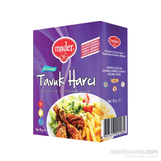 Mader Glutensiz Tavuk Harcı 80 gr