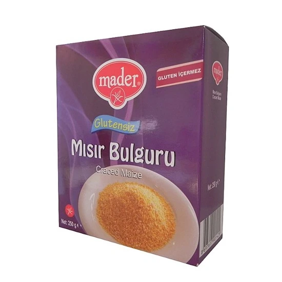 Mader Glutensiz Mısır Bulguru 250 gr