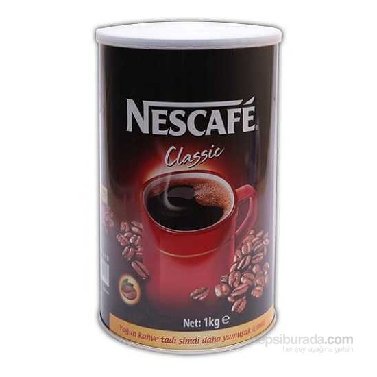 Nescafé Classic Çözünebilir Kahve 1kg Teneke Kutu Fiyatı
