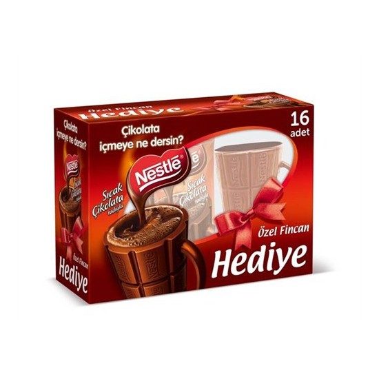 Nestle Sıcak Çikolata 19gr 16’lı Paket + Fincan Hediyeli Fiyatı